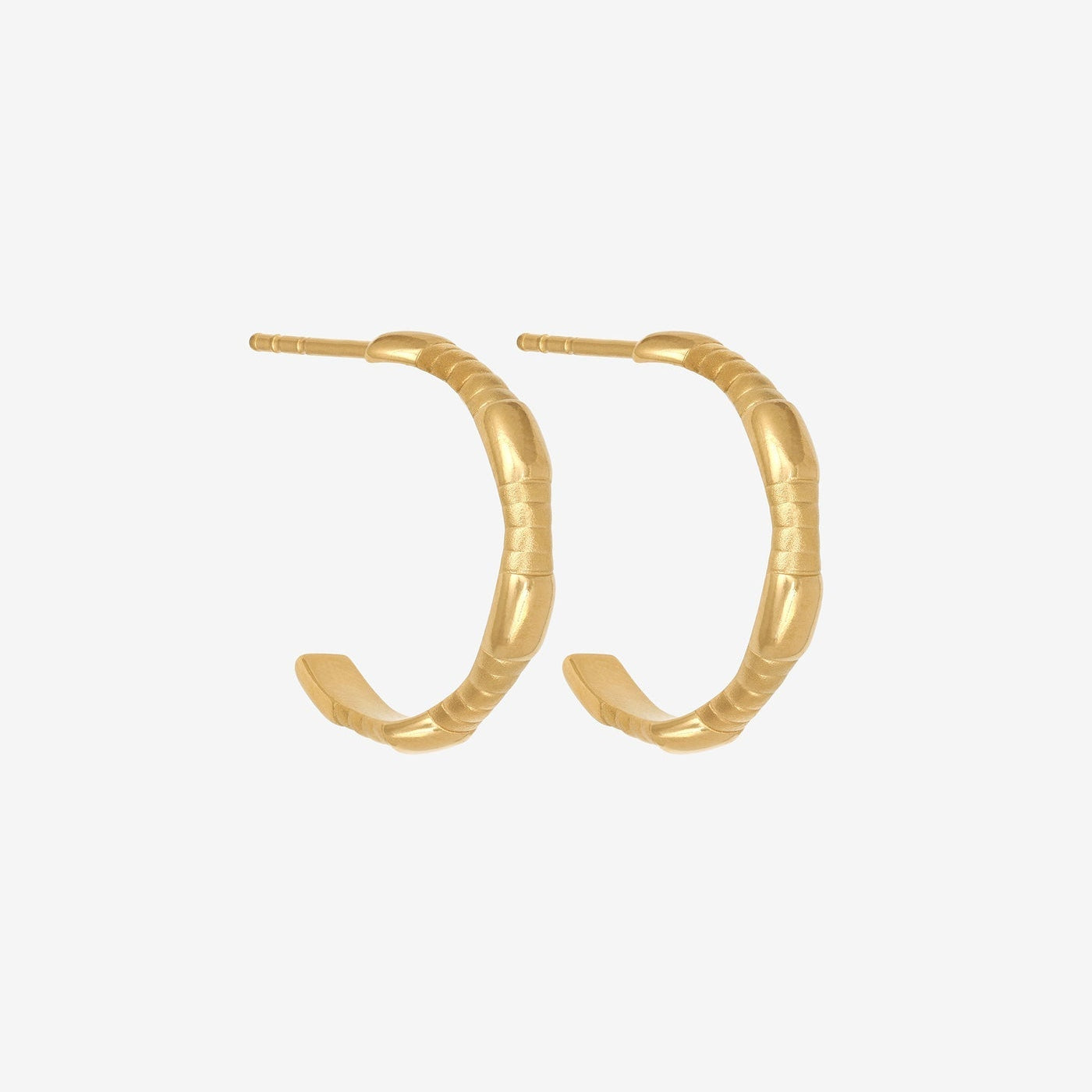 Temple of the Sun Amari Hoops, Gold