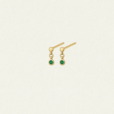 Temple of the Sun Ceres Drop Studs, Gold