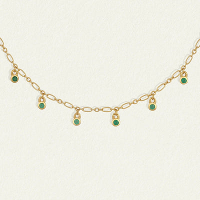 Temple of the Sun Ceres Necklace, Gold