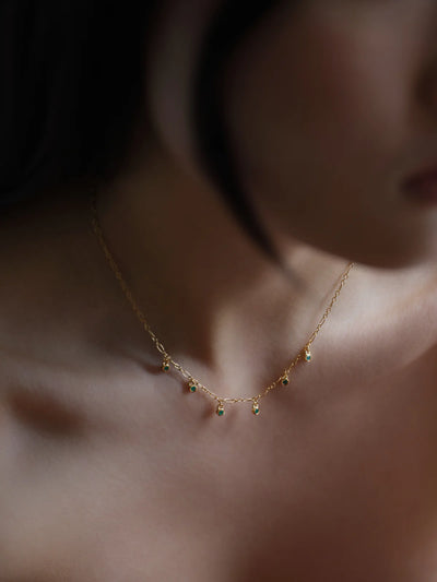 Temple of the Sun Ceres Necklace, Gold