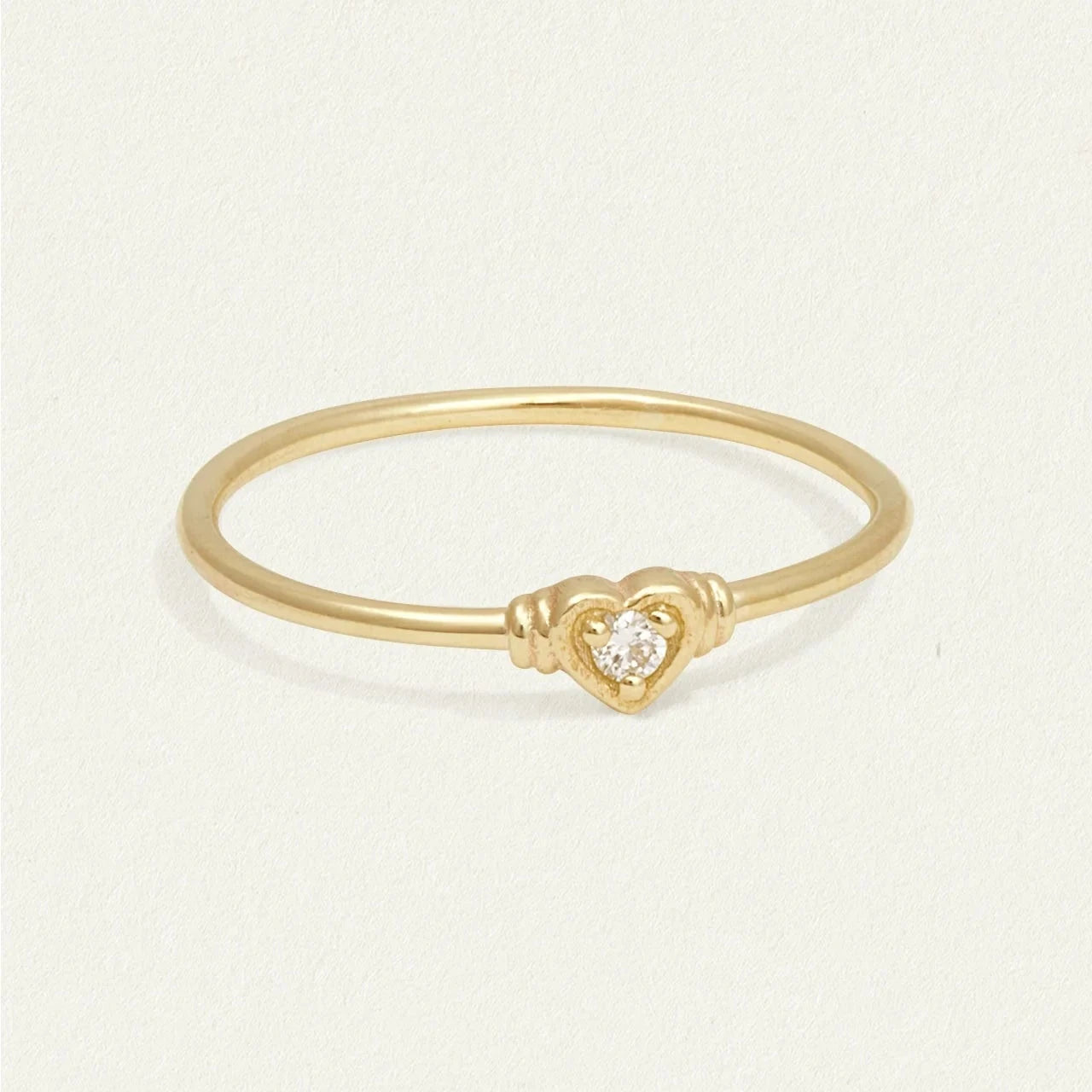 Temple of the Sun Solid Gold Eos Ring, Diamond