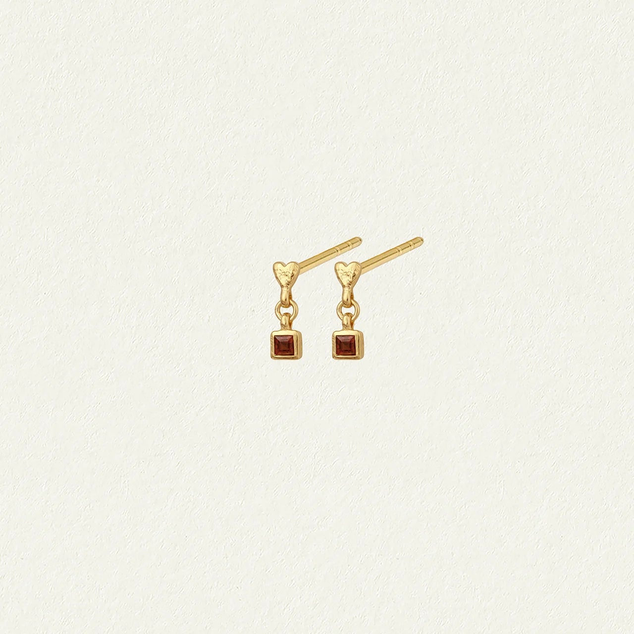 Temple of the Sun Eros Drop Studs, Gold