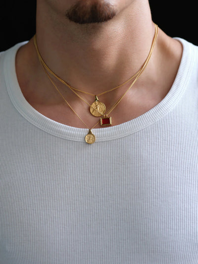 Temple of the Sun Hestia Necklace, Gold