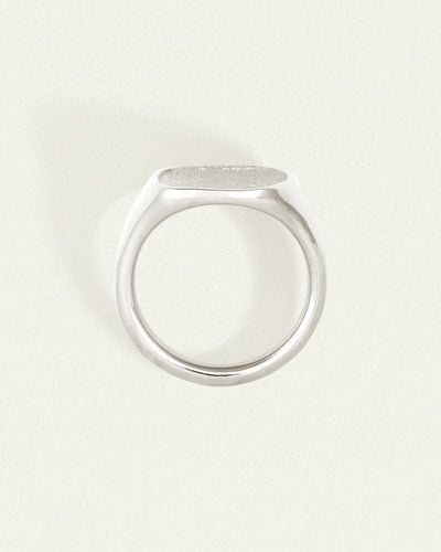 Temple of the Sun Labyrinth Ring, Silver