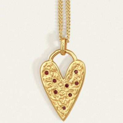 Temple of the Sun Lover Necklace, Gold