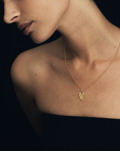 Temple of the Sun Lover Necklace, Gold