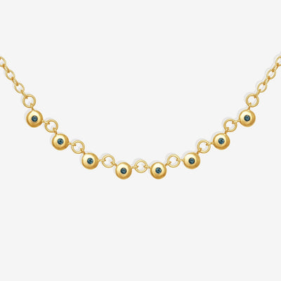 Temple of the Sun Mavi Chain Necklace, Gold
