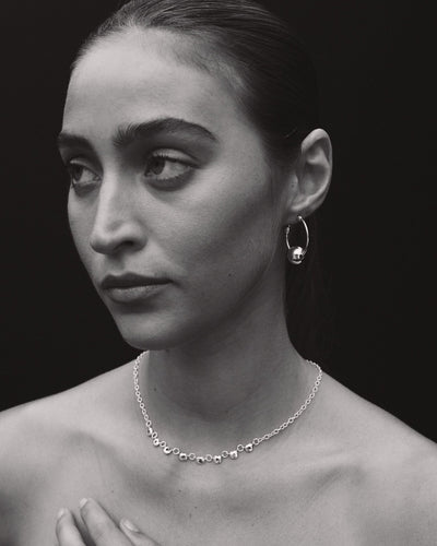 Temple of the Sun Mavi Chain Necklace, Silver