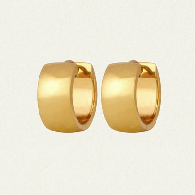 Temple of the Sun Nyla Hoops, Gold