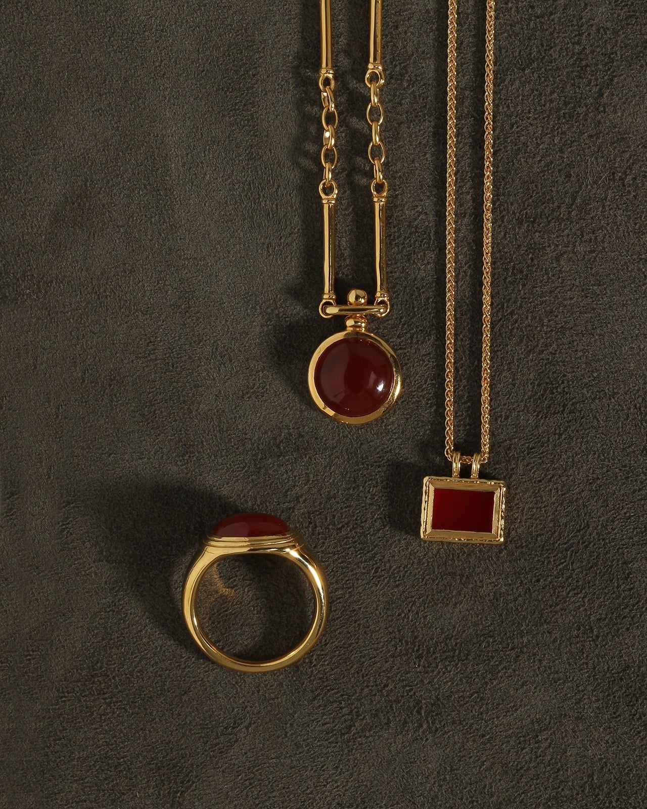 Temple of the Sun Pompeii Necklace, Gold