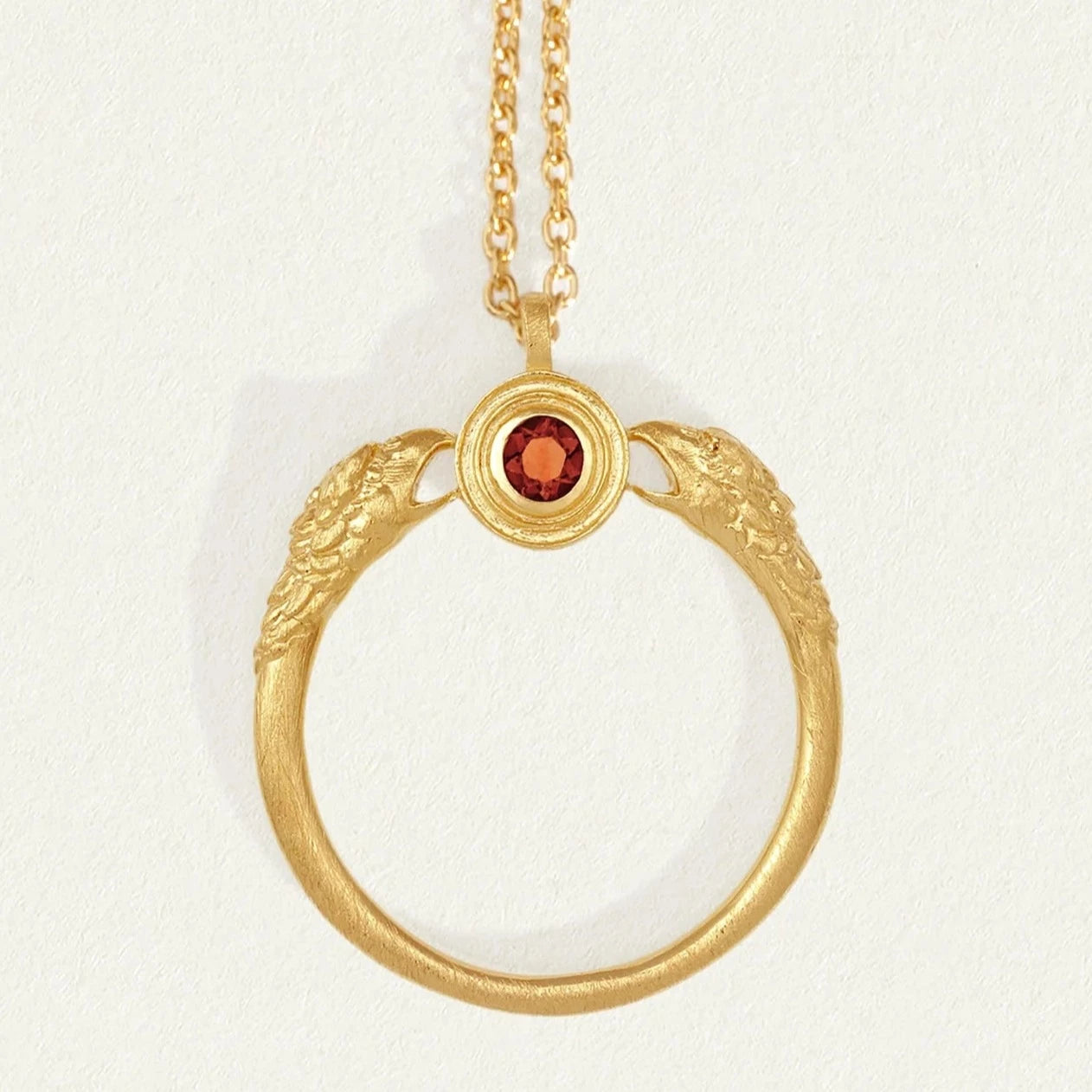 Temple of the Sun Ra Necklace, Gold