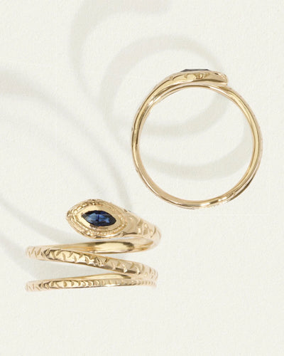 Temple of the Sun Solid Gold Valere Ring