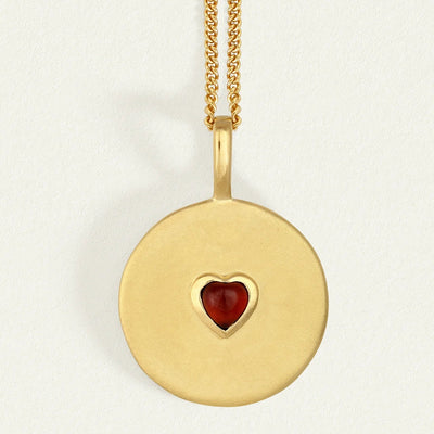 Temple of the Sun Venus Coin Necklace, Gold