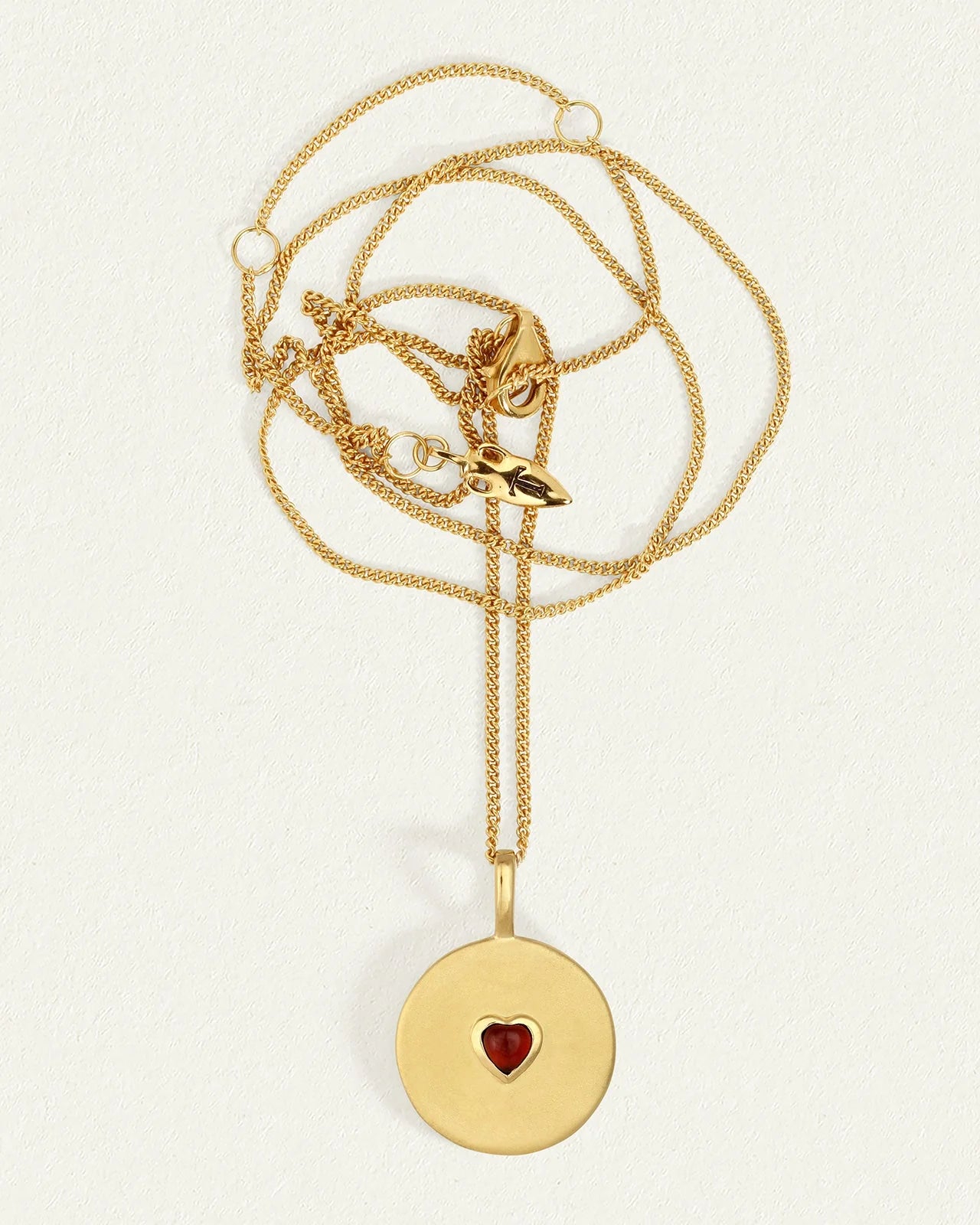 Temple of the Sun Venus Coin Necklace, Gold