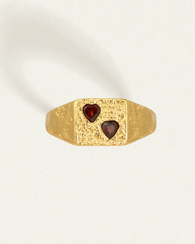 Temple of the Sun Venus Signet Ring, Gold