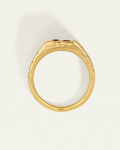 Temple of the Sun Venus Signet Ring, Gold