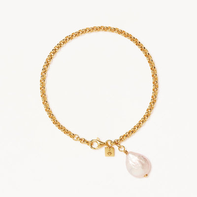 By Charlotte Embrace Stillness Bracelet, Gold or Silver