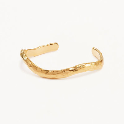 By Charlotte Horizon Cuff, Gold or Silver