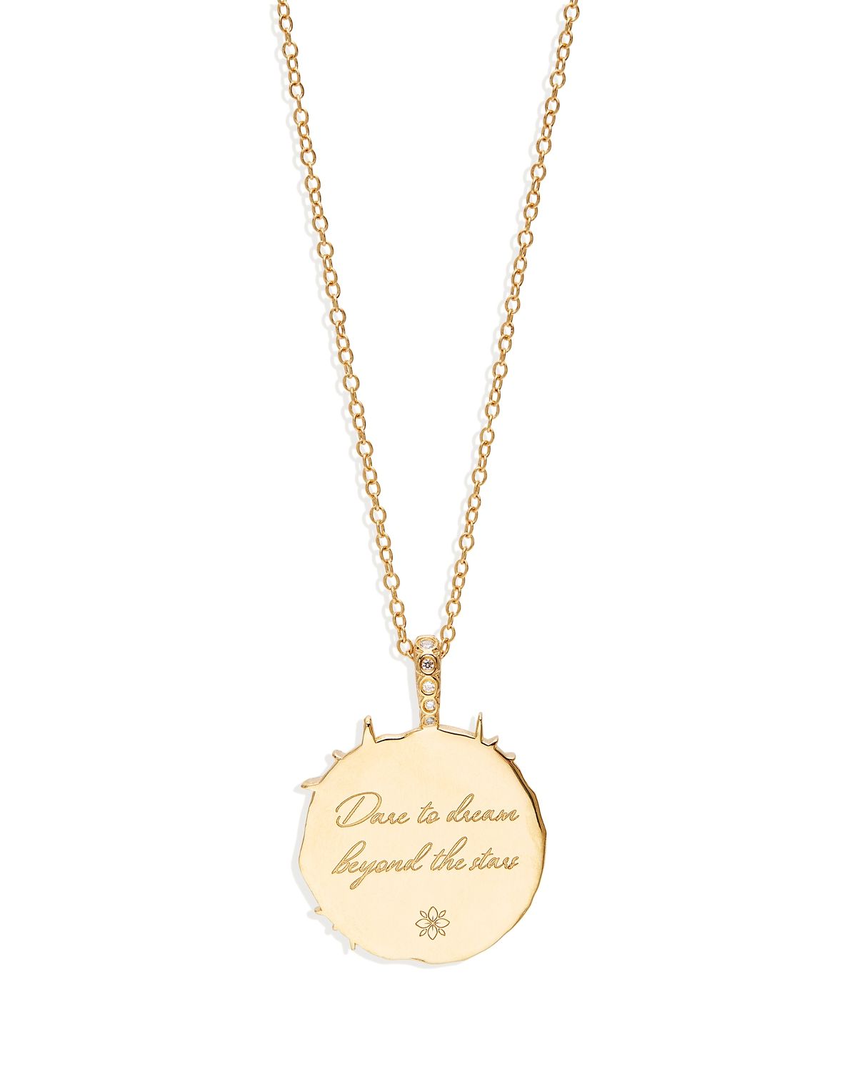 By Charlotte Shooting Star Necklace, Gold
