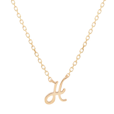 By Charlotte 14k Gold Love Letter Initial Necklace