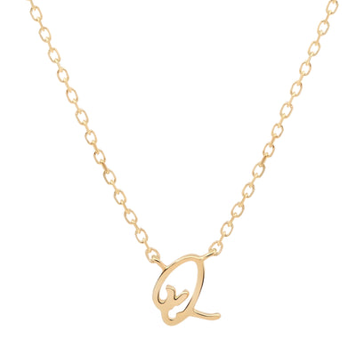 By Charlotte 14k Gold Love Letter Initial Necklace