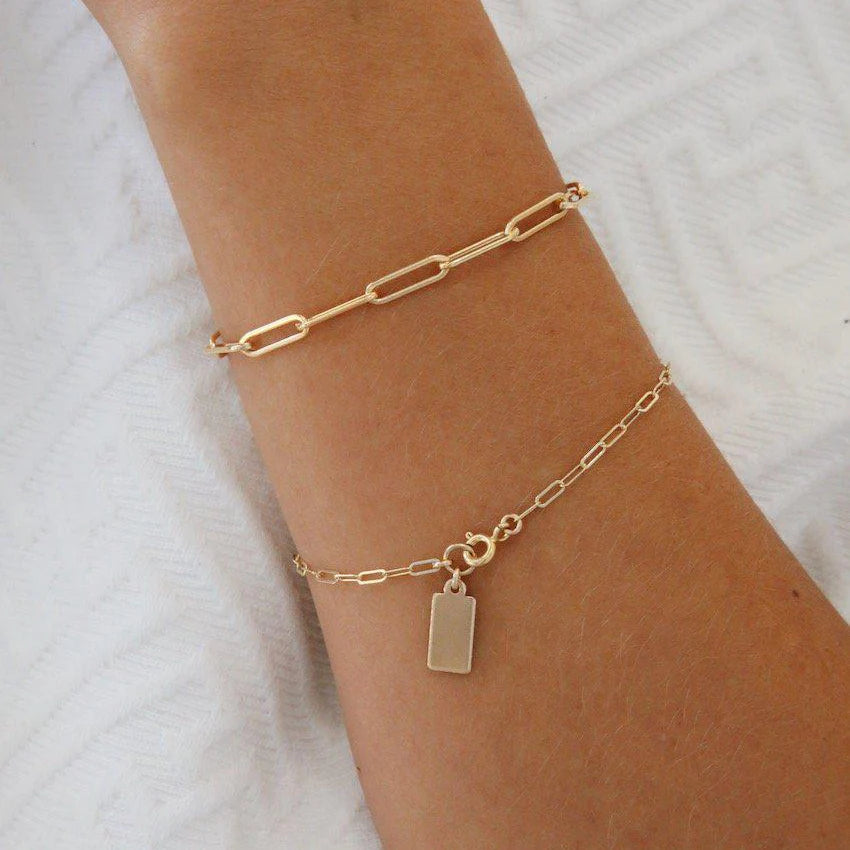 Alana Maria Yves Chain Bracelet, Gold