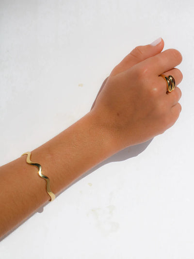 Avant Studio Matisse Cuff, Gold