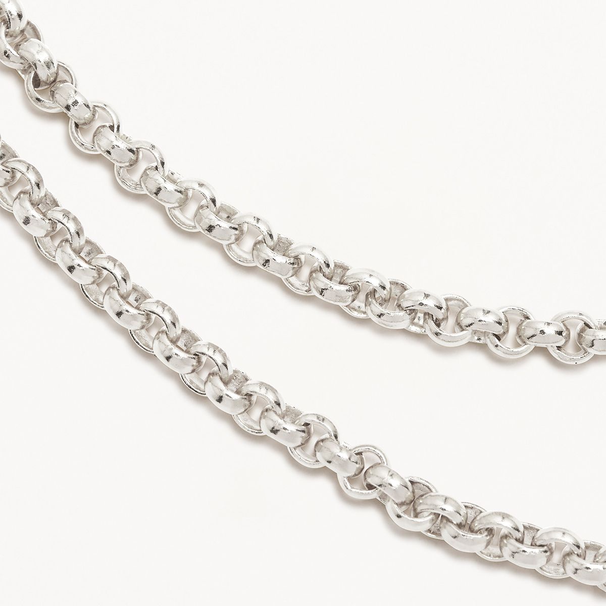 By Charlotte 18” 3mm Belcher Chain Necklace, Gold or Silver