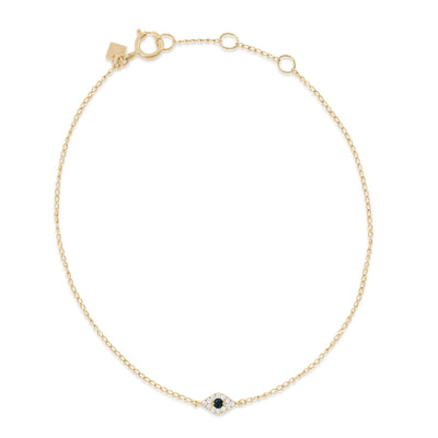 By Charlotte 14k Gold Evil Eye Bracelet