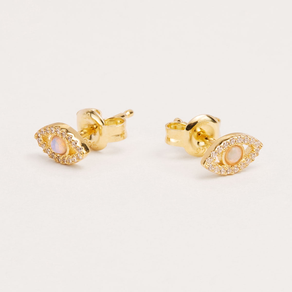 By Charlotte Eye of Intuition Stud Earrings, Gold or Silver