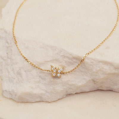 By Charlotte 14k Gold Fly With Me Bracelet