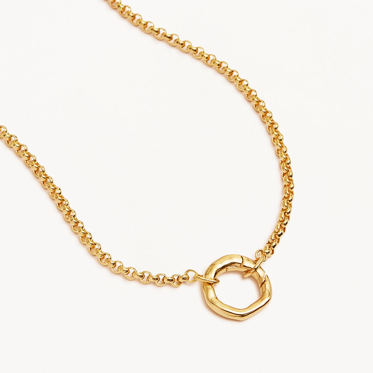 By Charlotte Horizon Annex Link Necklace, Gold or Silver