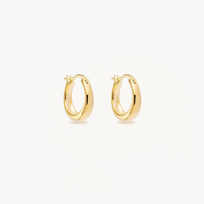 By Charlotte Infinite Horizon Small Hoops, Gold or Silver