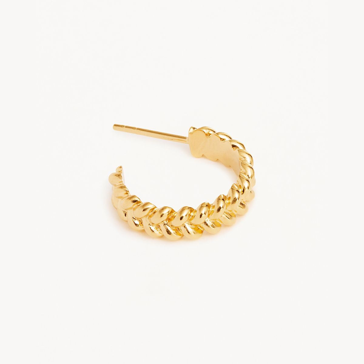 By Charlotte Intertwined Hoops Large, Gold or Silver