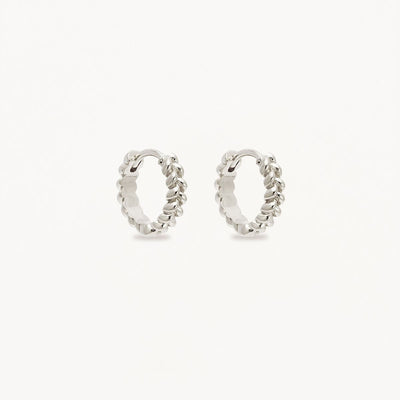 By Charlotte Intertwined Hoops Small, Gold or Silver