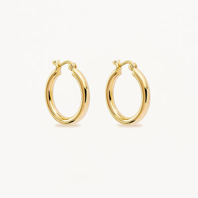 By Charlotte Sunrise Large Hoops, Gold