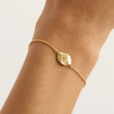 By Charlotte North Star Bracelet, Gold or Silver