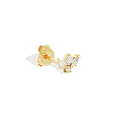 By Charlotte 14k Gold Serendipity Stud Earring