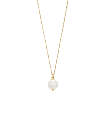 Kirstin Ash Large Freshwater Pearl Necklace, Gold