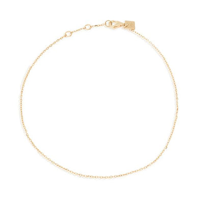 By Charlotte Infinity Anklet, Gold