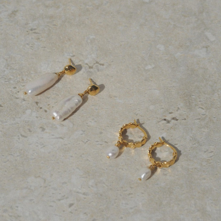 Kirstin Ash Isle Earrings, Gold