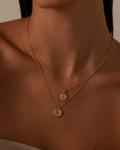 Kirstin Ash Align Necklace, Gold