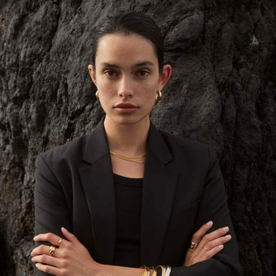 Kirstin Ash Intertwine Hoops, Gold