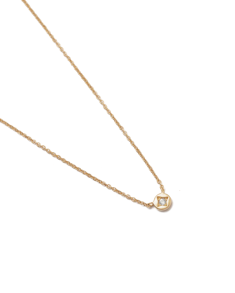 Kirstin Ash Luna Petite Necklace, Gold