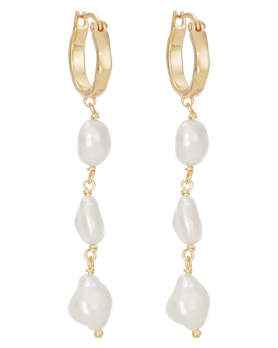 Kirstin Ash Moonrise Earrings, Gold