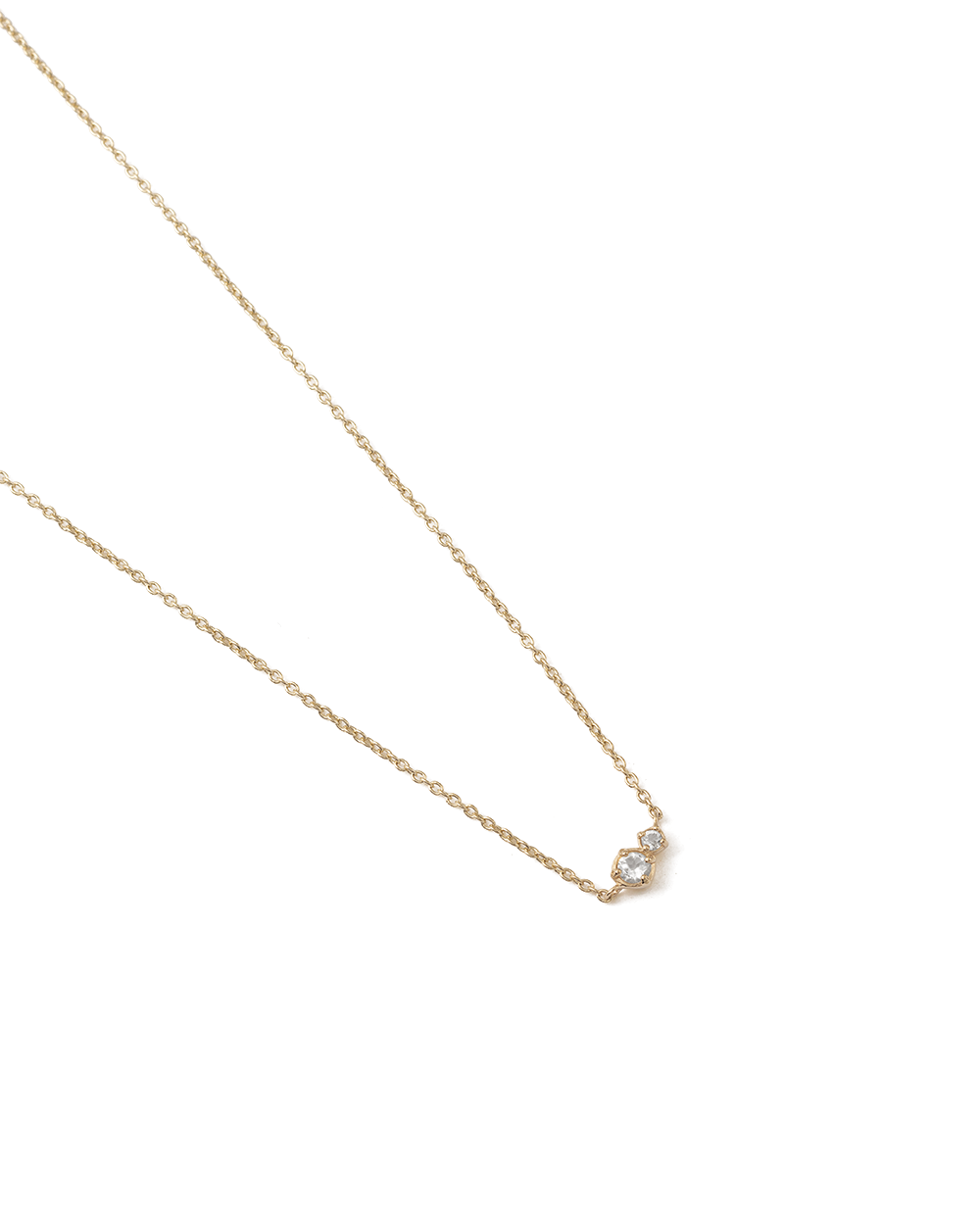 Kirstin Ash 9k Gold Paloma Topaz Necklace