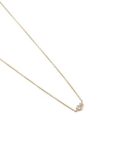 Kirstin Ash 9k Gold Paloma Topaz Necklace