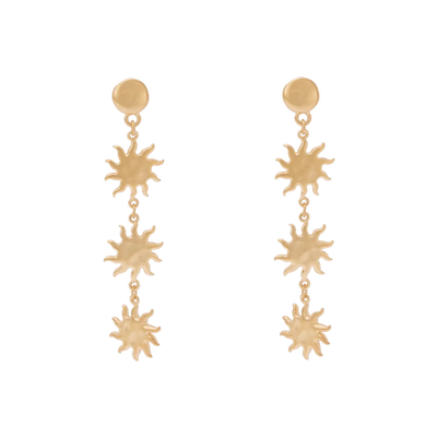 Kirstin Ash Solis Earrings, Gold