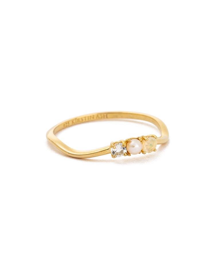 Kirstin Ash Sunrise Opal Ring, Gold
