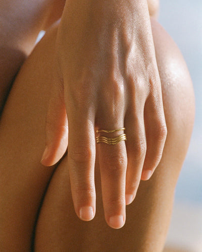 Kirstin Ash Vacation Ring, Gold